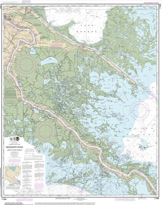 Mississippi River Navigation Charts