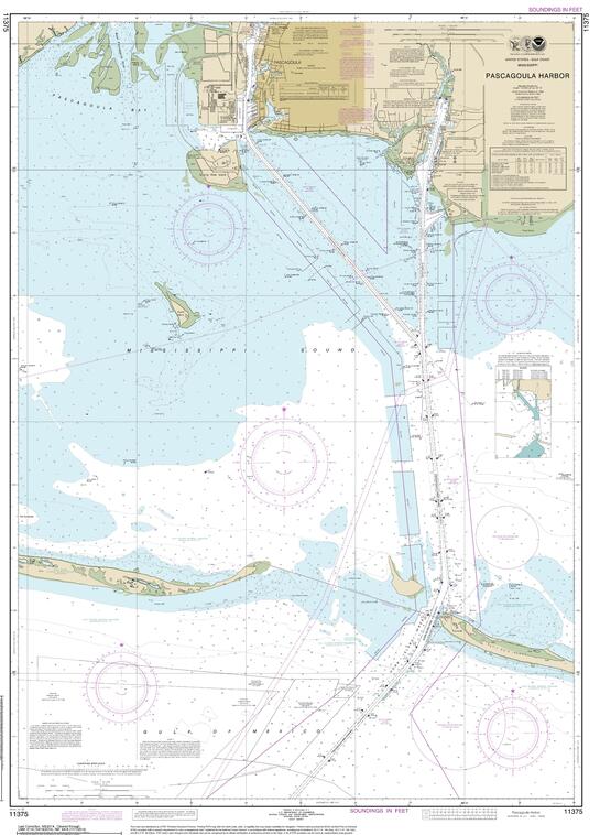 Atchafalaya River Depth Charts