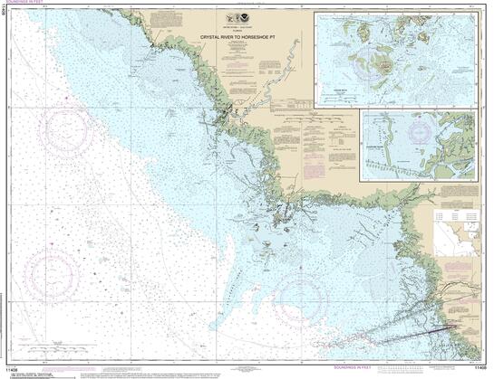 Crystal River Navigation Chart